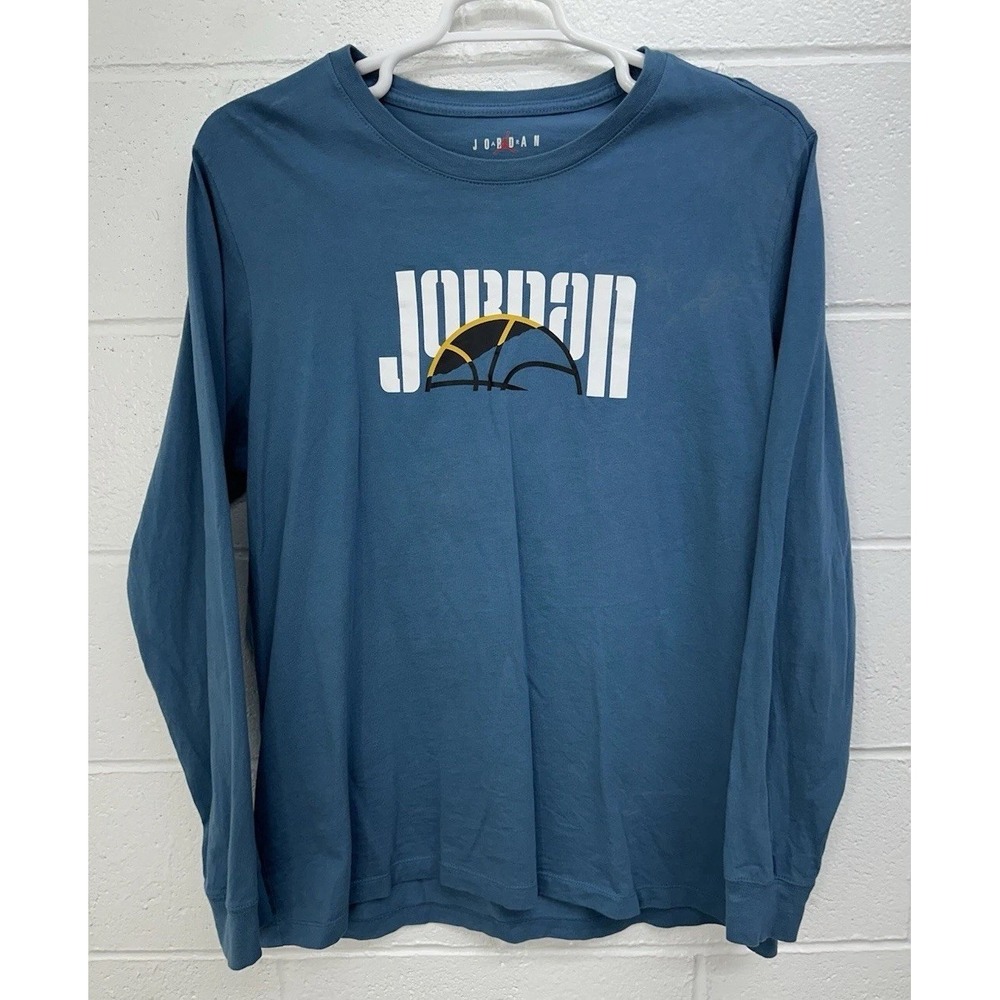 Nike Air Jordan DNA Long Sleeve Shirt Jumpman Retro DV7756 / Men's XL